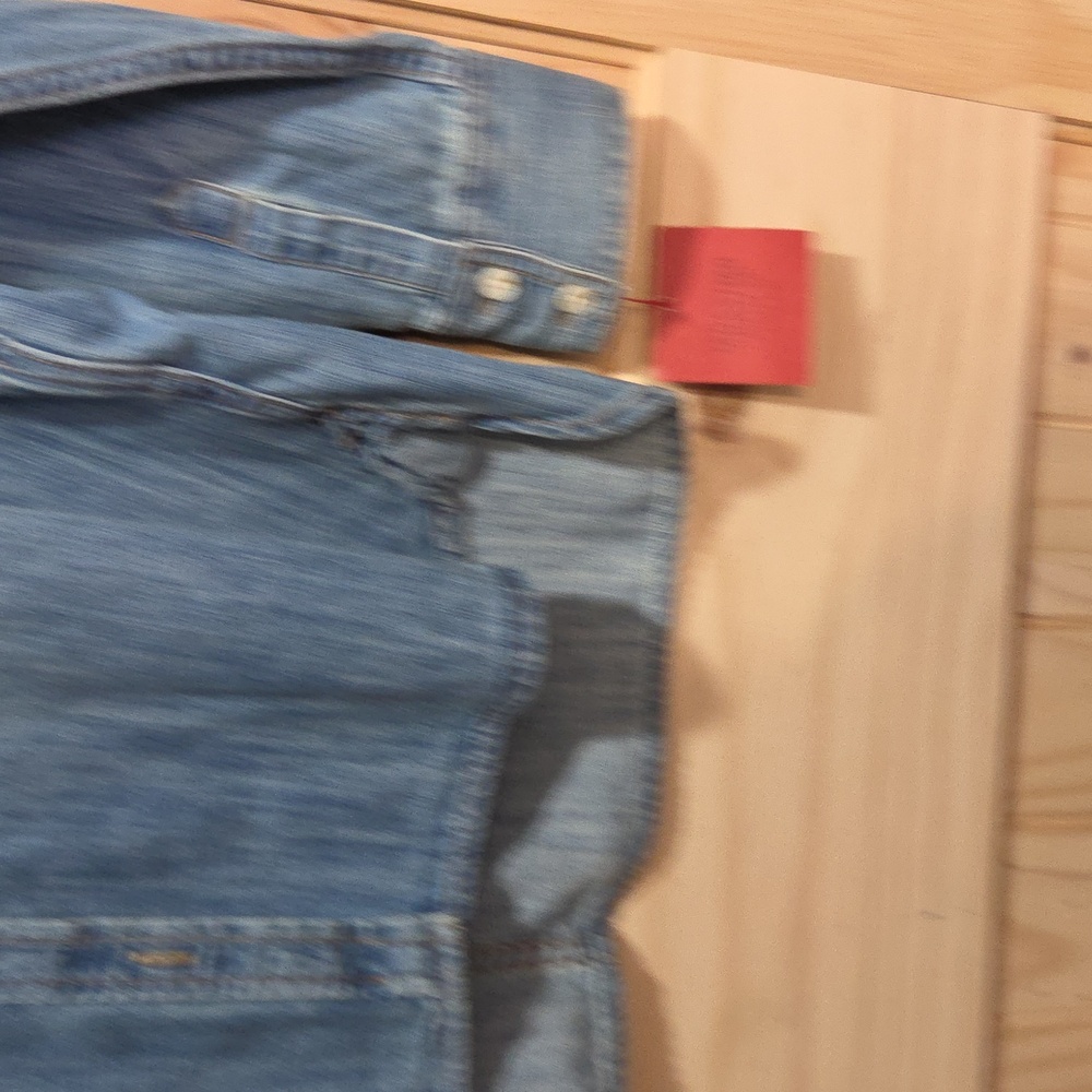 Mossimo Supply Co. Blue Casual Button Down Shirt - Picture 3 of 4